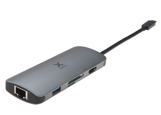 Xtorm XC005 Hub 5-w-1 z USB-C na USB 3.0, HDMI, SD, Ethernet