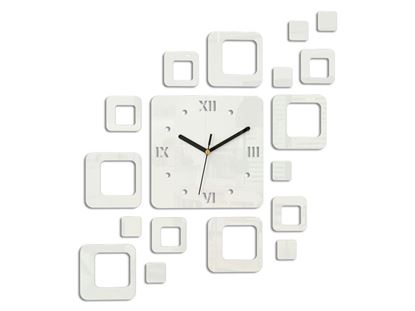 Zegar ścienny Roman biały 