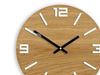 Zegar drewniany Arabik Biały 