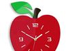 Zegar ścienny Czerwone jabłko