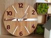 Zegar ścienny drewniany Luxury 