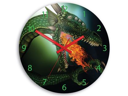 Zegar dziecięcy Dragon - Smok 