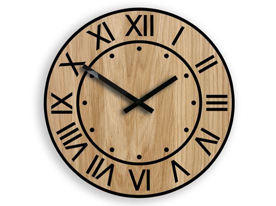 Zegar ścienny drewniany ARTUR