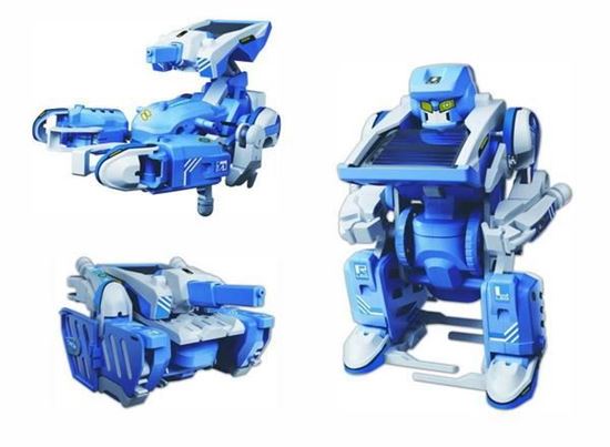 POWERplus Scorpion - zestaw 3 zabawek robotów zasilanych solarnie