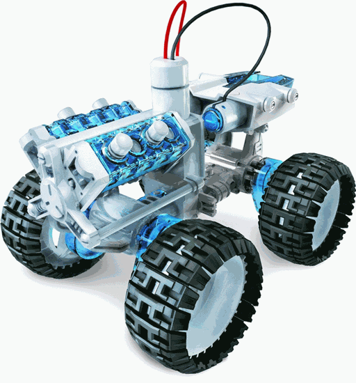 POWERplus Thunderbird - zabawka monster truck z ogniwem na słoną wodę