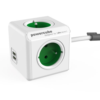 Przedłużacz PowerCube Extended USB 1,5 m GREEN