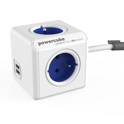 Przedłużacz PowerCube Extended USB 1,5 m BLUE