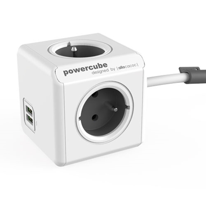 Przedłużacz PowerCube Extended USB 1,5 m GREY