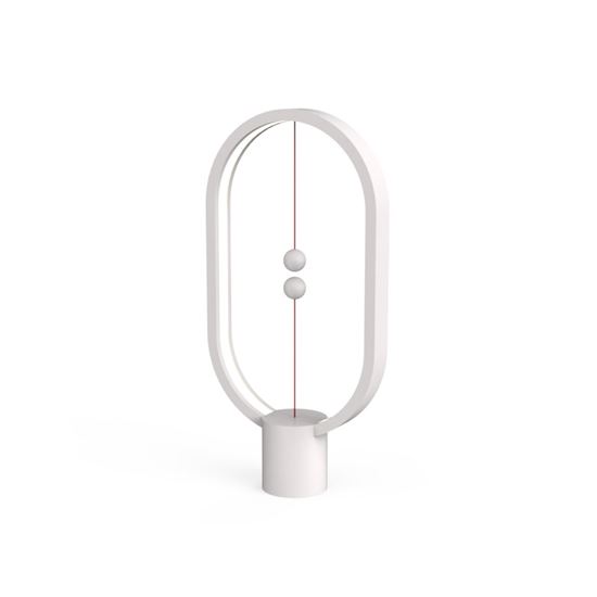 Lampa Heng Balance Lamp Ellipse Plastic USB-C; WHITE