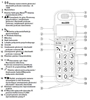 Bezprzewodowy telefon MAXCOM MC6800 Czarny