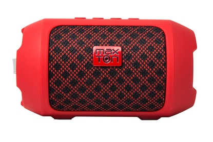 Głośnik bezprzewodowy Maxton Masaya FM Bluetooth Czerwony