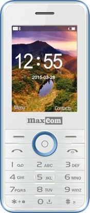 Klasyczny telefon komórkowy MAXCOM Classic MM 136 Biało-niebieski