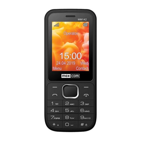 Klasyczny telefon komórkowy MAXCOM Classic MM142 Czarny