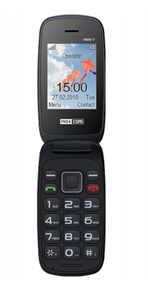 Telefon komórkowy MAXCOM COMFORT MM 817 Czerwony Dla Seniora