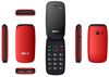 Telefon komórkowy MAXCOM COMFORT MM 817 Czerwony Dla Seniora