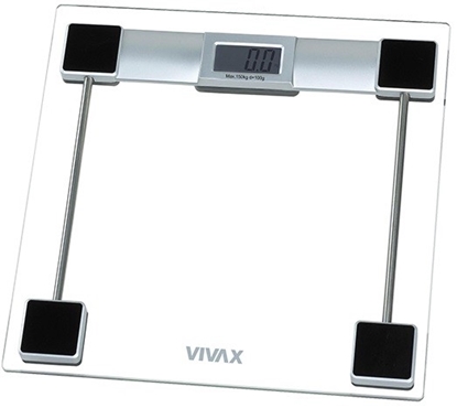 Waga łazienkowa Vivax PS-154 Transparentny