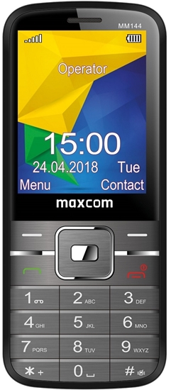 Klasyczny telefon komórkowy MAXCOM Classic MM144