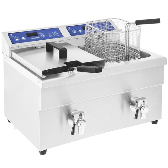 Frytownica Frytkownica Podwójna Indukcyjna 7000W 230V Royal Catering 2x ...