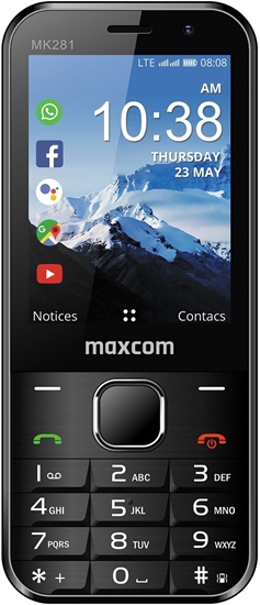 Smart Telefon Maxcom MK281 4G KaiOS FB YT