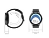 SM40/3-L13 PROMIS, Smartwatch męski,czarna koperta,czarna bransoleta metalowa