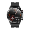 SM40/4-L13 PROMIS, Smartwatch męski,czarna koperta,czarny pasek silikonowy