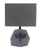 Lampka na biurko szara 1xE14 27cm Animi 41-79923