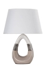 Lampa gabinetowa beżowo-biała ceramiczna Romano Candellux 41-79954