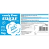 Kolorowy cukier do waty cukrowej niebieski naturalny smak waty cukrowej 1kg