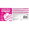 Kolorowy cukier do waty cukrowej różowy o smaku gumy balonowej 1kg