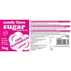 Kolorowy cukier do waty cukrowej różowy o smaku arbuzowym 1kg