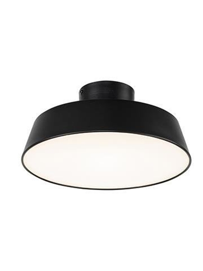 Lampa sufitowa czarna satyna LED 18W Orlando Ledea 50133238