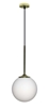 Lampa wisząca złota / biała kula 18cm Glasgow Ledea 50101280