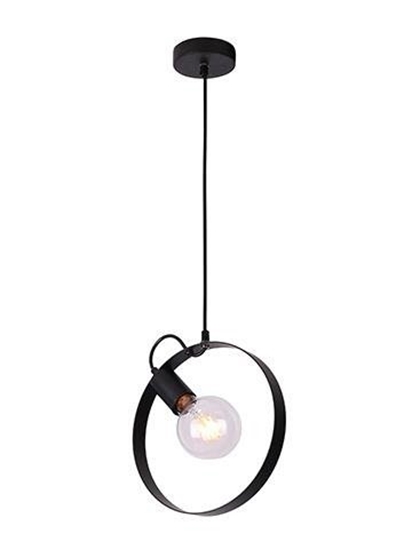 Lampa wisząca czarna metalowa Nexo Ledea 50101199