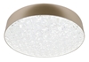 Plafon złoty akryl LED 24W zmienna barwa jasność + pilot Luxon 13-75154