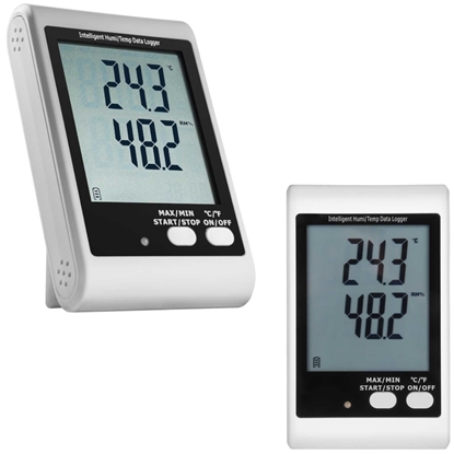 Termohigrometr rejestrator temperatury i wilgotności zakres 0 - 100% -35 - 70C USB