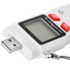 Cyfrowy termometr wilgotnościomierz LCD USB zakres -40 do 70C