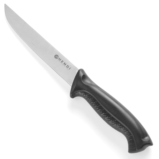 Profesjonalny nóż do mięsa czarny HACCP - Hendi 842409