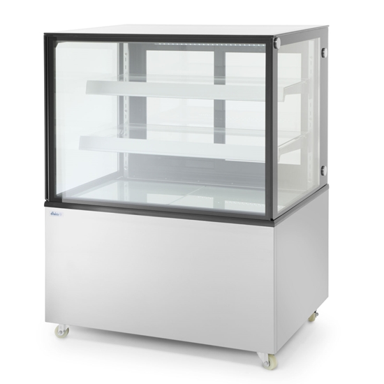 Witryna chłodnicza cukiernicza 2-półkowa jezdna LED 610L