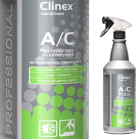Płyn środek do mycia czyszczenia klimatyzacji i wentylacji CLINEX A/C 1L