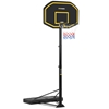 Zestaw kosz do koszykówki mobilny regulowany na stojaku wys. 200-305 cm