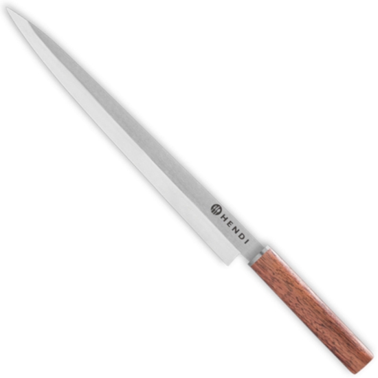 Nóż do sushi YANAGIBA ze stali nierdzewnej dł. 300 mm Titan East - Hendi 841433