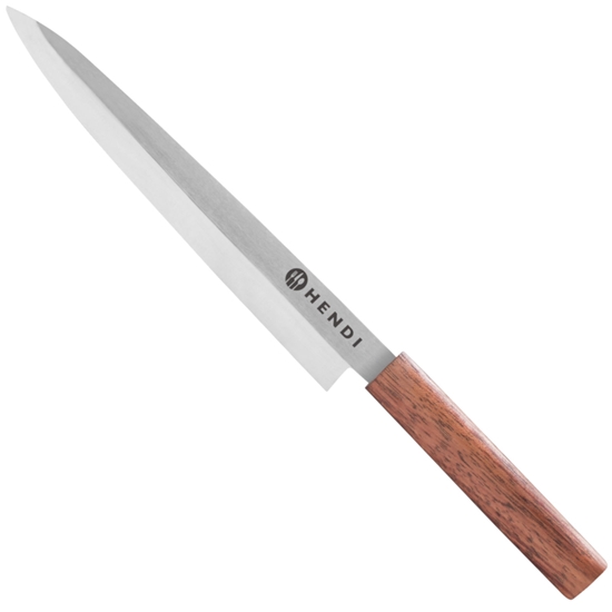 Nóż do sushi YANAGIBA ze stali nierdzewnej dł. 230 mm Titan East - Hendi 841426