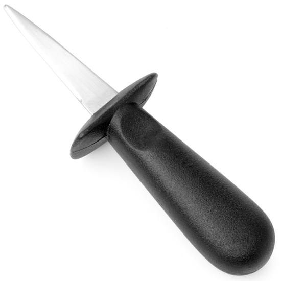 Nóż do otwierania ostryg prosty ze stali nierdzewnej dł. 160 mm - Hendi 781920