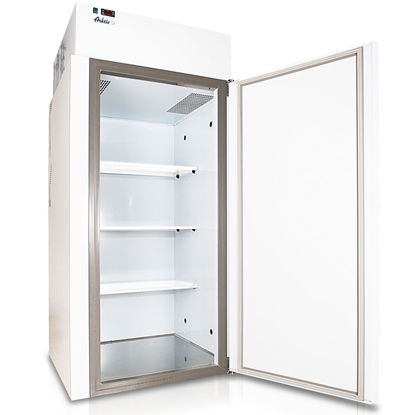 Mini komora chłodnicza z monoblokiem termostatem 3 półki od 0 do 8C 570 W 1400 l - Hendi 237281