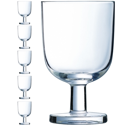 Kieliszek szklanka do wody soku napojów Arcoroc RESTO 200 ml zestaw 6 szt. - Hendi L8409