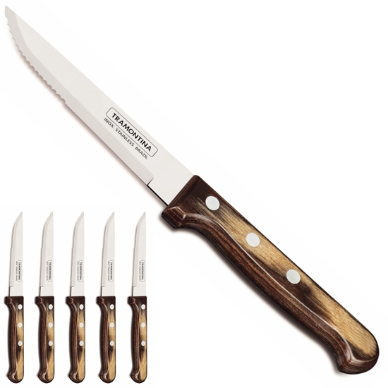 Zestaw noży do steków Churrasco GAUCHO w blistrze 6 szt. dł. 235 mm