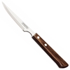 Nóż do steków ząbkowany nierdzewny Churrasco Spanish Style 6 szt. dł. 220 mm brązowy