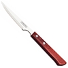 Nóż do steków ząbkowany nierdzewny Churrasco Spanish Style 6 szt. dł. 220 mm czerwony
