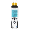 Termometr miernik temperatury przemysłowy 2 kanały K/J LCD zakres -200 do 1370 C