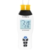 Termometr miernik temperatury przemysłowy 2 kanały K/J/E/T LCD zakres -200 do 1370 C
